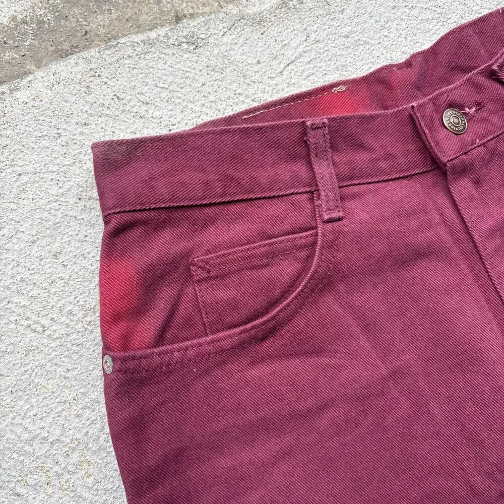 Deadstock Vintage Denim Lee Junior 300 Relaxed Fit Tapered Leg 13 Overdyed Jeans